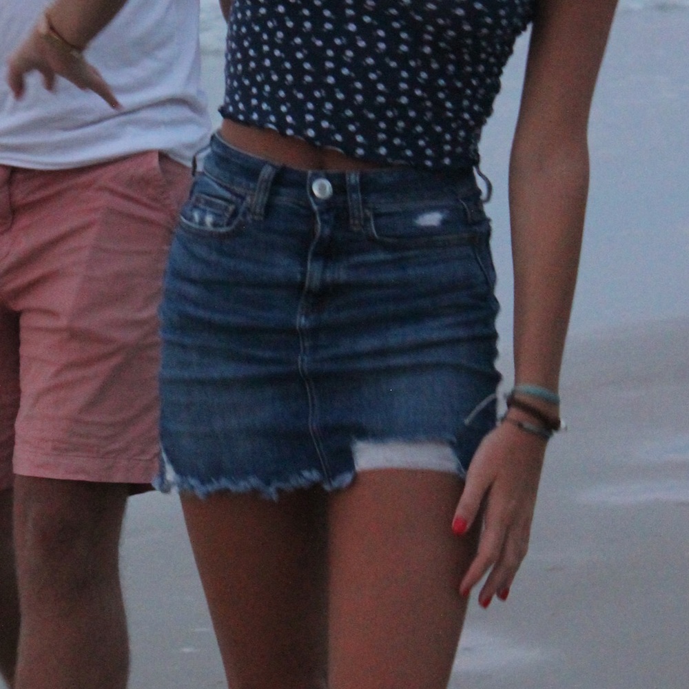 American Eagle Jean Skirt, Size XS, Worn Once
